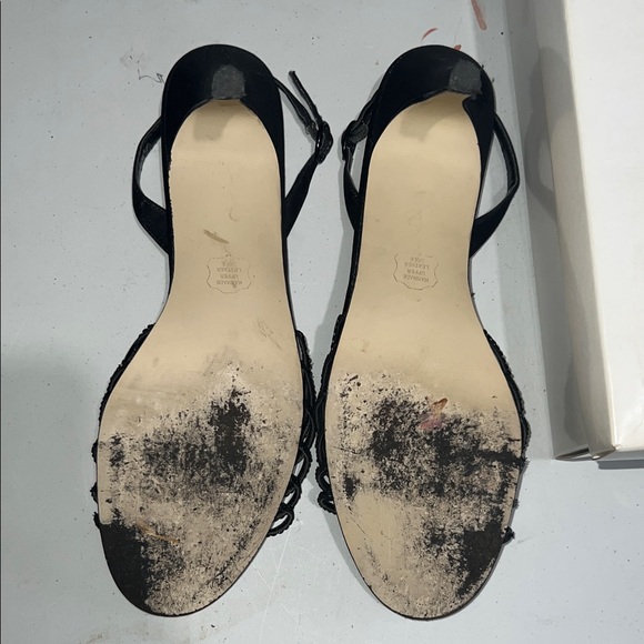 Caparros Black Strappy Heels - Picture 7 of 7